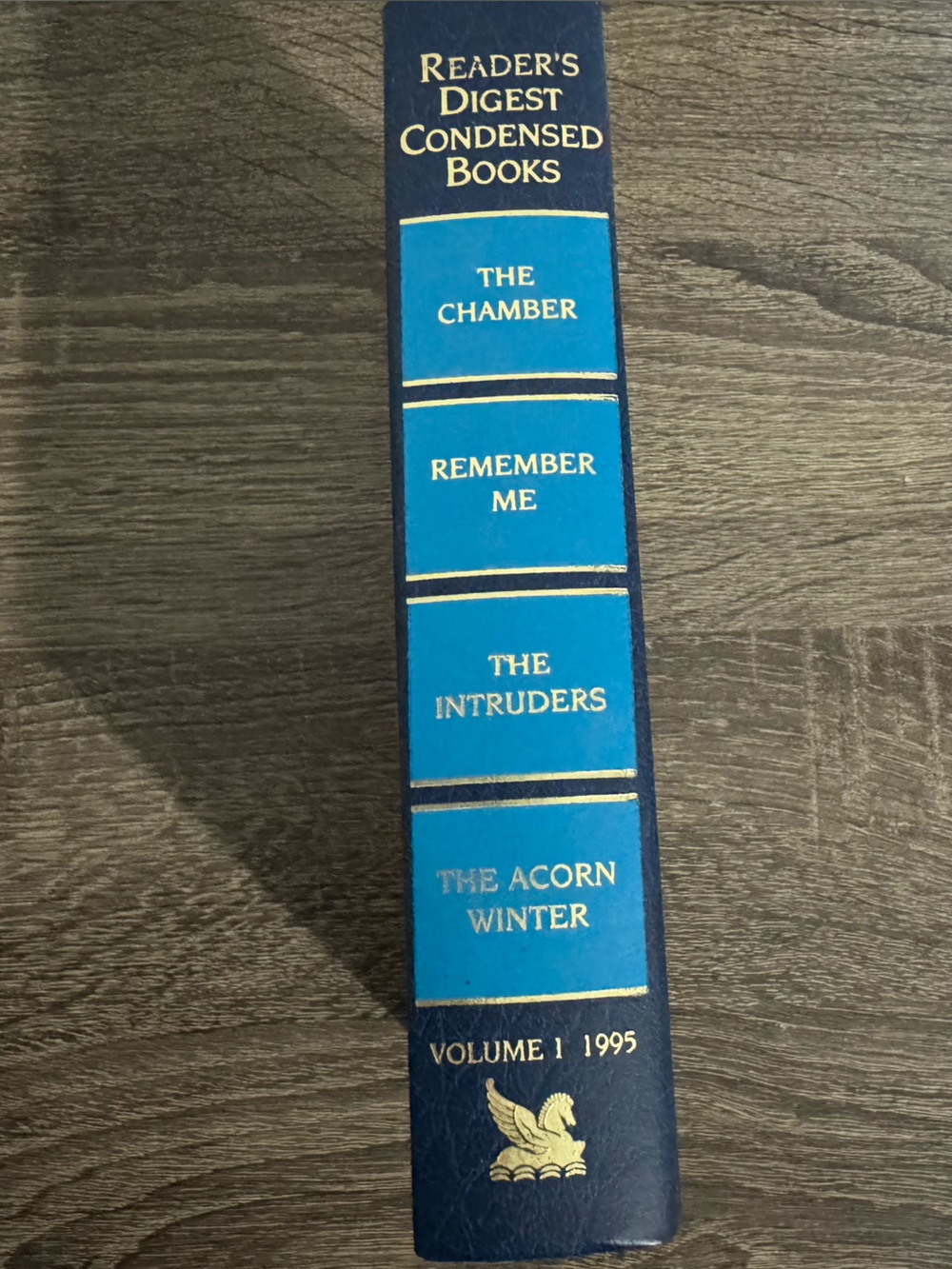 Reader's Digest Condensed Books Volume 1 1995 - Blue Leatherette Spine